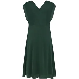 Zero Chiffonkleid Midi Plissee Grün 36