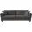 Sofa Grau Zweisitzer