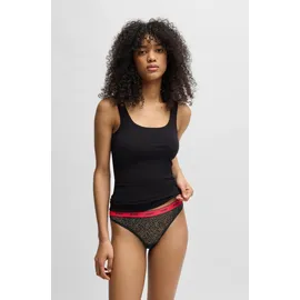 hugo underwear Triple Thong Lace Schwarz S