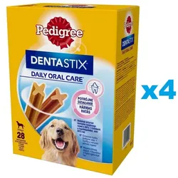PEDIGREE DentaStix (große Rassen) Zahnsnack für Hunde 112 szt. - 16x270g