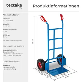 Tectake Sackkarre 200 kg