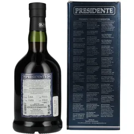 presidente rum 19 Jahre Old Rum 40% vol 0,7 l Geschenkbox