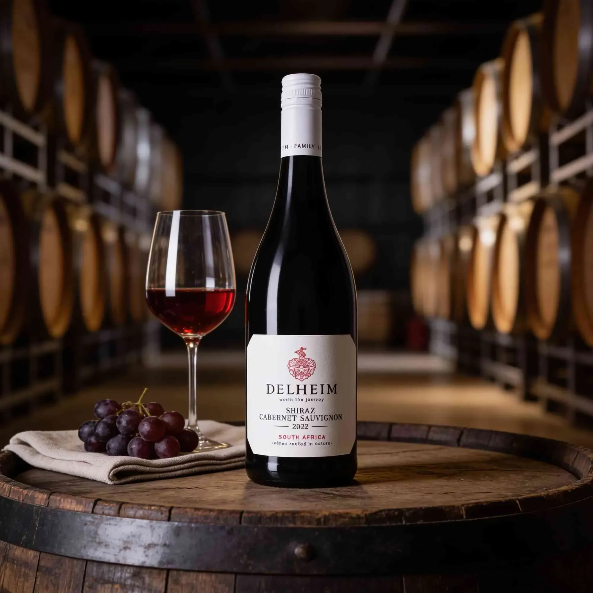 Delheim 2022 Delheim Cabernet Sauvignon - Shiraz 2022 Cabernet Franc,Cabernet Sauvignon,Malbec,Petite Verdot,Ruby Cabernet,Shiraz Südafrika