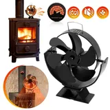 Ofenventilator Mit 6 Flügeln – Wärmebetrieben, Für Holzöfen Und Kamine – Kaminwerkzeug