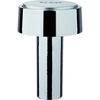 Grohe Druckknopf und Rosette mattchrom/chrom