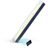 LETOUR Arbeitsleuchte LED Akku 165 LEDs Arbeitsleuchte mit 5000mAh LED Werkstattlampe Arbeitslampe LED Werkstatt Magnet für Notlicht Stromausfall Werkstatt Beleuchtung