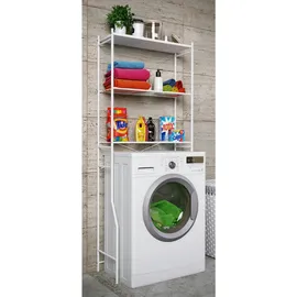 VCM Waschmaschinenschrank Tubas 67,5 x 160 x 25 cm Weiß