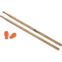 XDrum 5A Wood Drumsticks Practice Tip Set