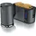 Arendo 2-teiliges Frühstücksset - Edelstahl Wasserkocher 1,5l, 4-Scheiben Langschlitz Toaster, Grau - Grau