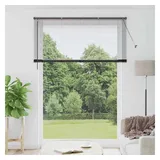vidaXL Balkenjalousie 220 x 155 cm Schwarz