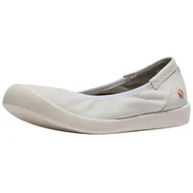 Softinos Klassische Ballerinas für Damen, weiß, Größe 37 EU