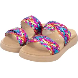 REMONTE Damen D2N52, Frauen Slipper,Backless Slipper,Gartenschuhe,Sommerschuhe,sommerclogs,Pantoletten,Slip on,Freizeitschuhe,Slides,Multi (90),38 EU - 38 EU