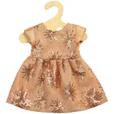 Heless 1230 Puppen-Glitzerkleid Rosé Gold (28-35 cm)
