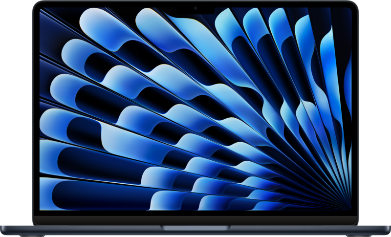 Apple MacBook Air 13 Zoll (2024) M3 (8 Core CPU / 8 Core GPU) 8GB/256GB Mitternacht QWERTZ