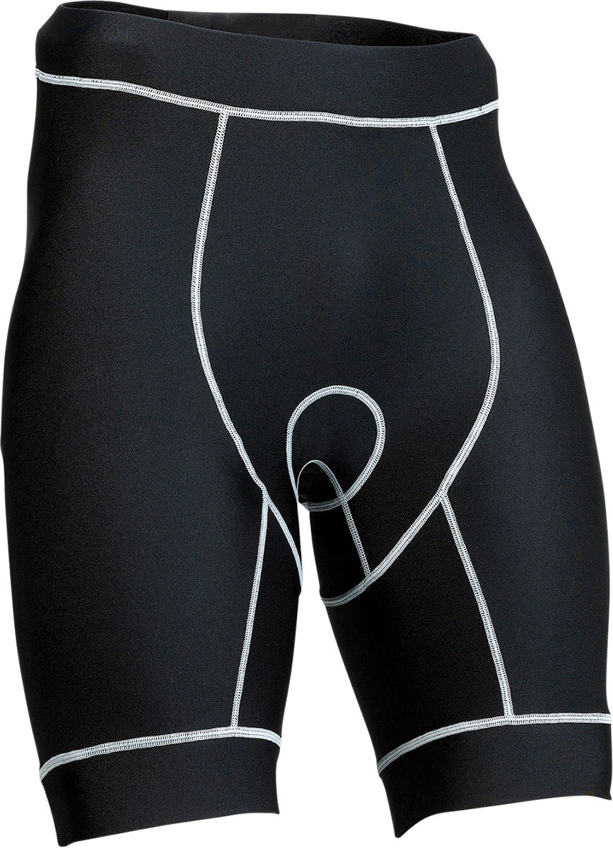 Moose Racing Mountain, Short de compression MTB - Noir/Blanc - XS