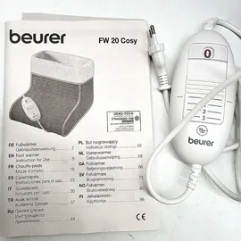 Beurer FW 20 Cosy Fußwärmer grau
