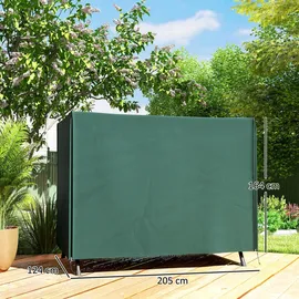 Outsunny Abdeckhaube 205 x 124 x 164 cm Grün