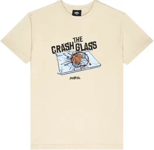 Bucketz Crash the Glass T-Shirt Beige