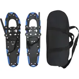 vidaXL 3 in 1 Schneeschuhe Blau L