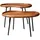FineBuy Couchtisch Braun Sheesham 71 x 51 cm