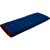 Mc Kinley McKINLEY Decken-Schlafsack CAMP FLANELLE, Blau/Rot, 195R