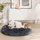 Songmics Hundebett Donut 80 cm grau