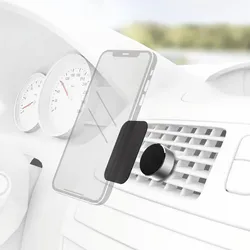 HAMA Auto-Handyhalterung"Magnet Alu"für Lüftung, 360 Grad drehbar, universal