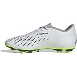adidas Predator Accuracy.4 Fxg Football Shoes (Firm Ground), FTWR White/Core Black/Lucid Lemon, 42 2/3 EU - 42 2/3 EU