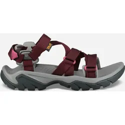 TEVA Damen Freizeitsandale Terra Fi 5 Sport, Dunkelrot, 40