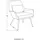 Home Deluxe Lounge-Sessel ORION Polyester 79 x 67 x 74 cm Beige