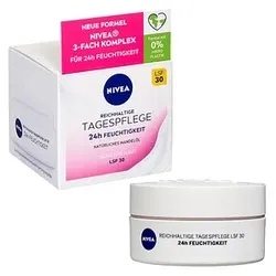 NIVEA 24h FEUCHTIGKEIT LFS 30 REICHHALTIGE Gesichtscreme 50,0 ml