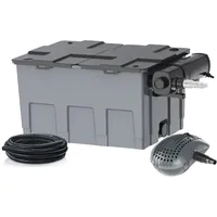 HEISSNER Durchlauffilter-Set FPU 24000 mit UVC-Klärer Teiche bis 24.000