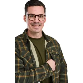 PINEWOOD Pile Overshirt Sweatshirt Dark Green/Bronze L