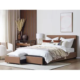 Beliani Rochelle 180 x 200 cm Braun