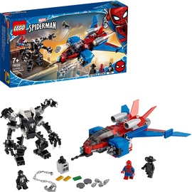 Lego Marvel Super Heroes Spiderjet vs. Venom Mech 76150
