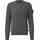s.Oliver Strickpullover aus 100% Wolle mit Zopfmuster und Ärmel-Patch - grau - XXL