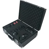 HMF 14501-02 Alu Fotokoffer, mit Rasterschaumstoff, 46 x 33 x 15 cm