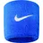 Nike Swoosh Wristbands Schweißbänder Sport Tennis Fitness Running Handgelenkbänder, Royal Blue/White, One Size