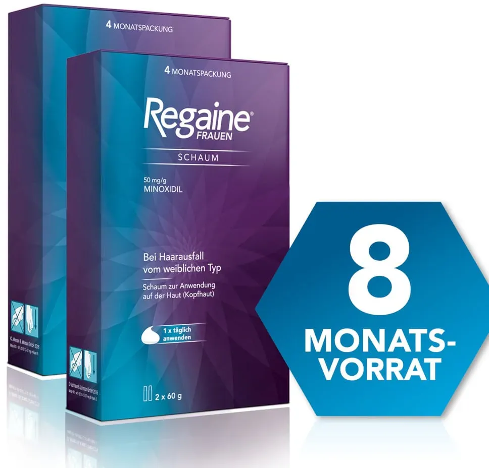 Regaine Frauen Schaum Doppelpack 2X2X60 g Schaum