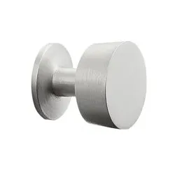 MB-Knopf, Bobbin,Ø 24,7mm,H 24,2mm, Zink, edelstahloptik