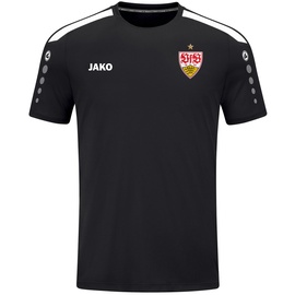 Jako VfB Stuttgart Power T-Shirt 2023/24 Kinder 800 - schwarz 152