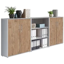 moebel-dich-auf OFFICE EDITION Aktenschrank 9,0 x 0,0 x 0,0 cm grau