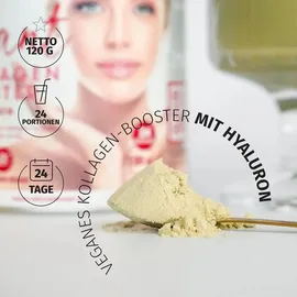nature’s finest Nature's Finest Pink Latte Kollagen mit Hyaluronsäure und Ashwagandha Pulver 125 g