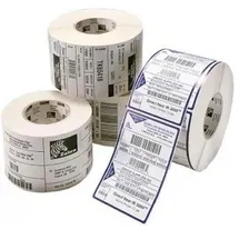 Zebra Technologies Zebra Z-Select 2000T Weiß, Permanent Adhesive,