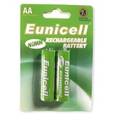 Eunicell AA-Batterien, wiederaufladbar, 600 mAh, 1,2 V, NI-MH Solarlicht/schnurloses Telefon, 2 Stück