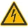 SafetyMarking Warnschild Elektrische Spannung 10 x 10 cm