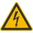 SafetyMarking Warnschild Elektrische Spannung 10 x 10 cm