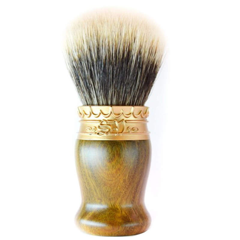Saponificio Varesino Shaving Brush - Shaving Brush - Pewter / Lignum handle