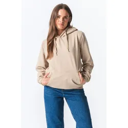 Oversized Hoodie - Sand - TeeShoppen