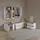 livinity® WOHNWAND Piave Weiß/Sonoma 3 Teile